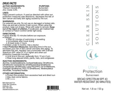 Package Label (Clear Skin 202)